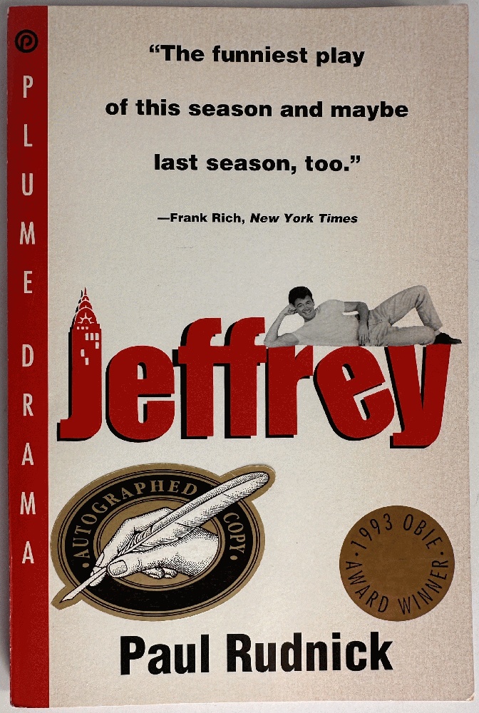 Jeffrey by Paul Rudnick (Signed)