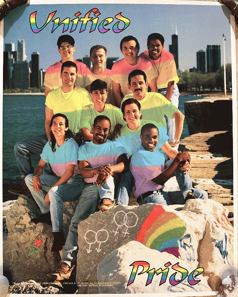 Unified Chicago LGBTQ+ Pride 1997 Poster