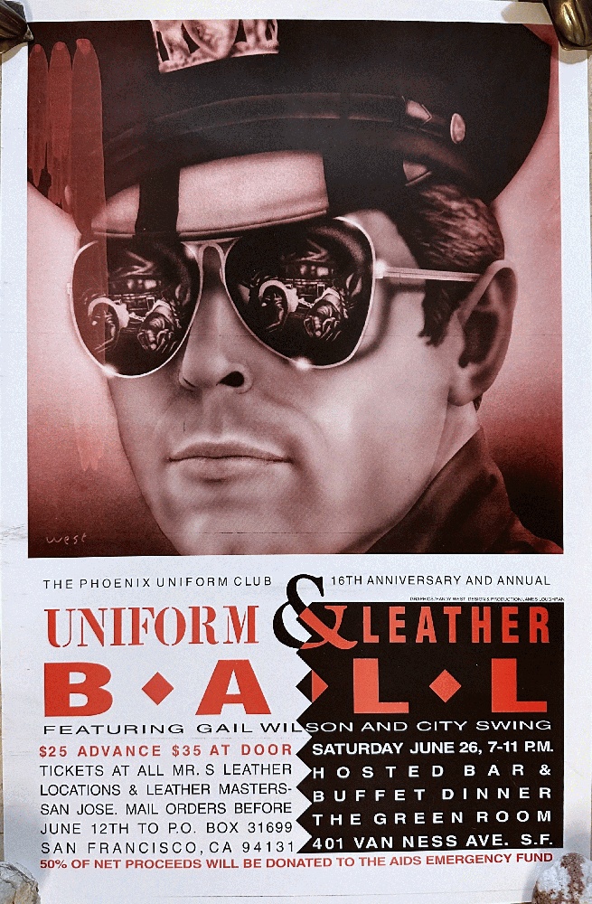 The Phoenix Uniform Club 16th Annual Uniform & Leather Ball Poster