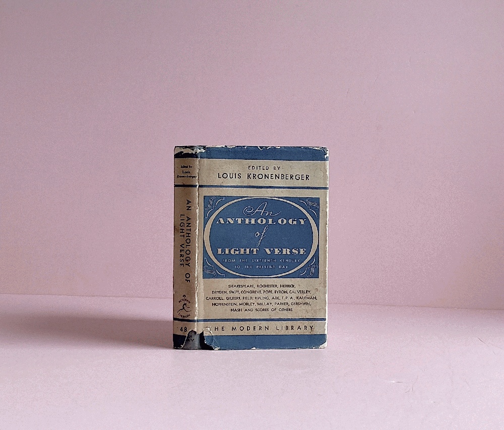 An Anthology of Light Verse