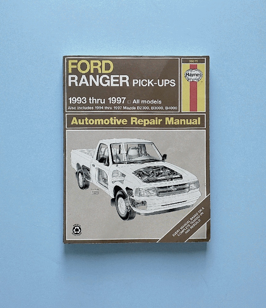 Image for Ford Ranger & Mazda Pick-Ups Automotive Repair Manual: 1993 Thru 1997 (Hayne's Automotive Repair Manual) Ford Ranger & Mazda Pick-Ups Automotive Repair Manual: 1993 Thru 1997 (Hayne's Automotive Repair Manual)
