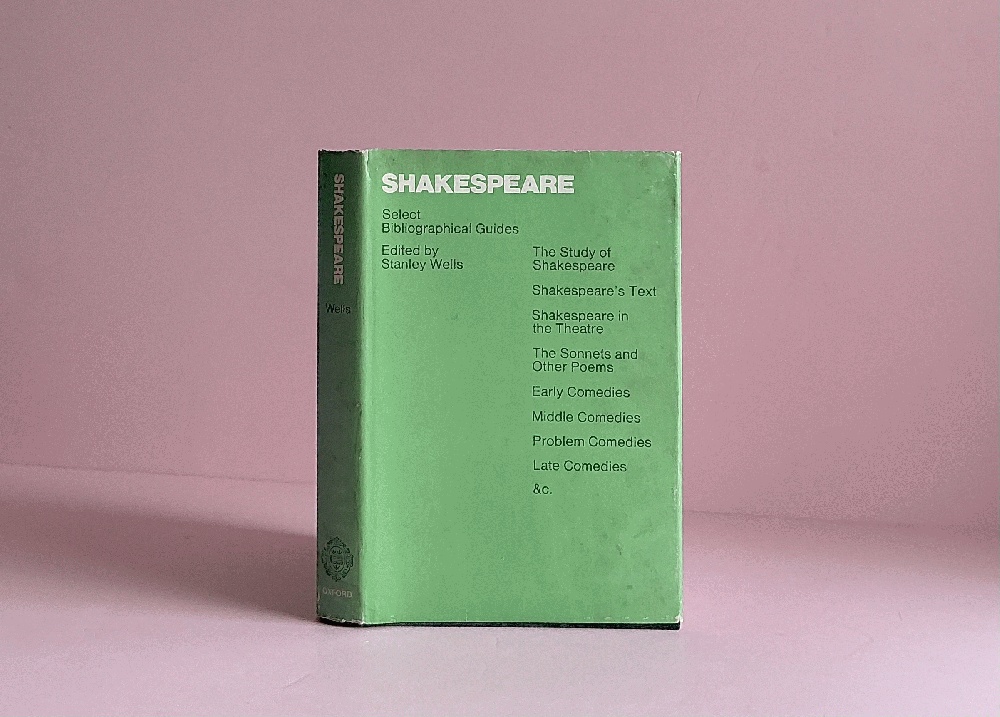 Shakespeare: Select Bibliographical Guides