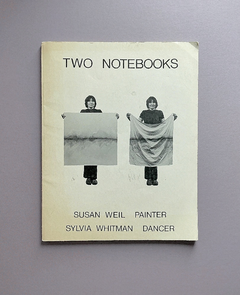 Two notebooks Susan Weil and Sylvia Whitman