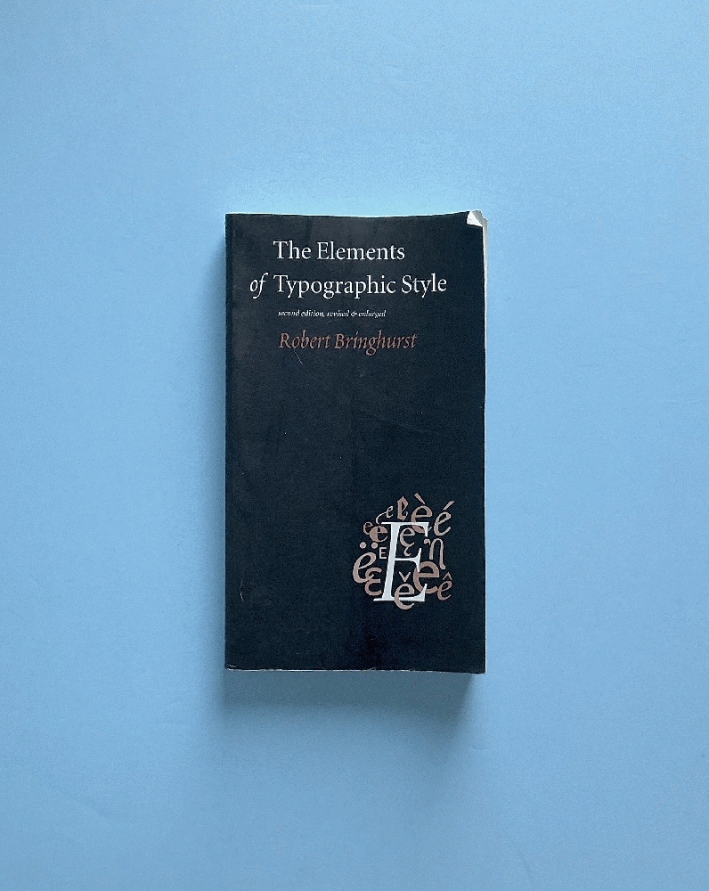 The Elements of Typographic Style