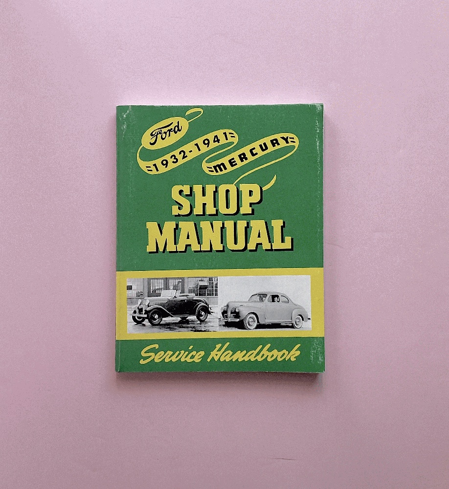 1932-1941 Ford Lincoln Zephyr V-12 Mercury Service Handbook