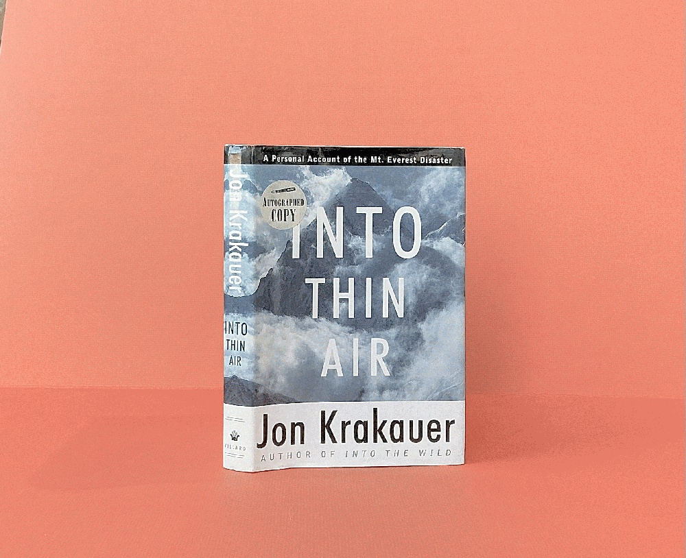 Into Thin Air: A Personal Account of the Mount Everest Disaster